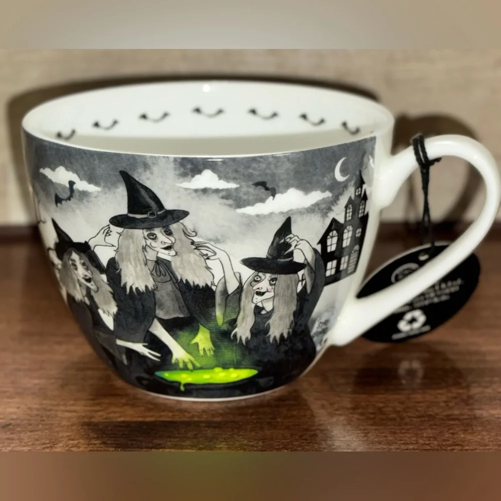 SUPER CUTE ๐ฅฐ PORTOBELLO BY DESIGN HALLOWEEN WICKED WITCHES ๐งโโ๏ธ COFFEE MUG - Picture 3 of 17